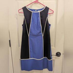 Jessica Simpson Mod 1960s 60s Style Dress, Periwinkle, Size 2